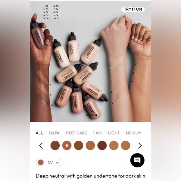 MAC *C7* Studio Radiance Face and Body Foundation - Picture 5 of 6